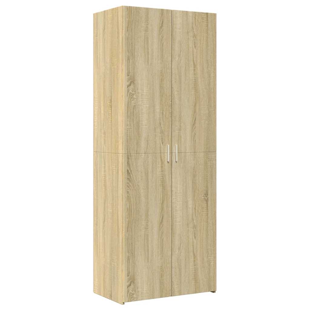 High Cabinet Sonoma Oak 70 x 42.5 x 225 cm Particleboard