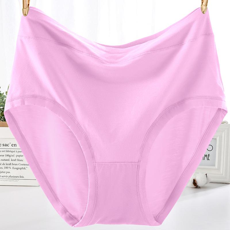 Large Size Women's High-waisted Underwear Is Soft and Breathable, Comfortable and Skin-friendly. Daily Panties