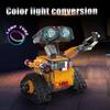 Moc 673Pcs 5 In 1 Creative Electric Rc Robot Model Snowmobile Diy Building Blocks Bulldozer Children'S Puzzle Toys Birthday Gift