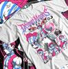 Demon Slayer Tanjiro T-Shirt, Akaza Kimetsu No Yaiba Unisex Tee, Black Top All