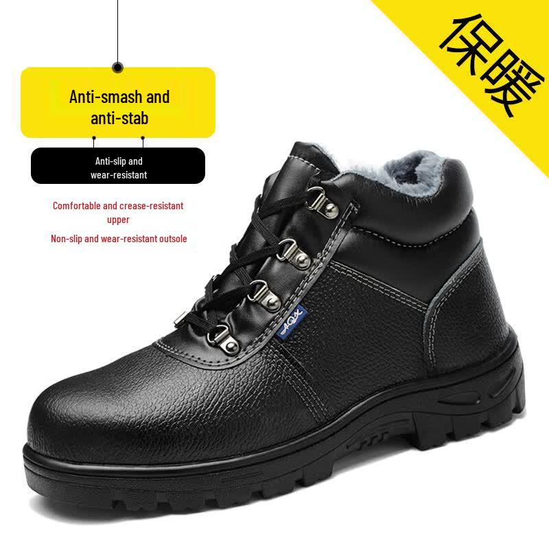 LAOGUANJIA Men s Winter Safety Work Boots 39