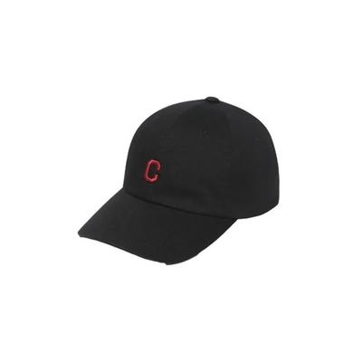 Small Ball Cap C Logo 3D Embroidery Cozy Fit Black 600385