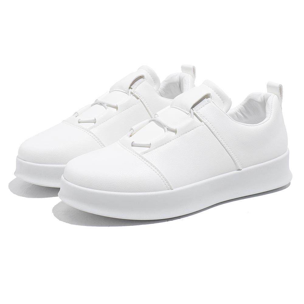 Leather Men Shoes Lace Up Casual Formal All Black Sneakers Man Outdoor Moccasins Breathable Male Driving Shoes for Men Sneakers