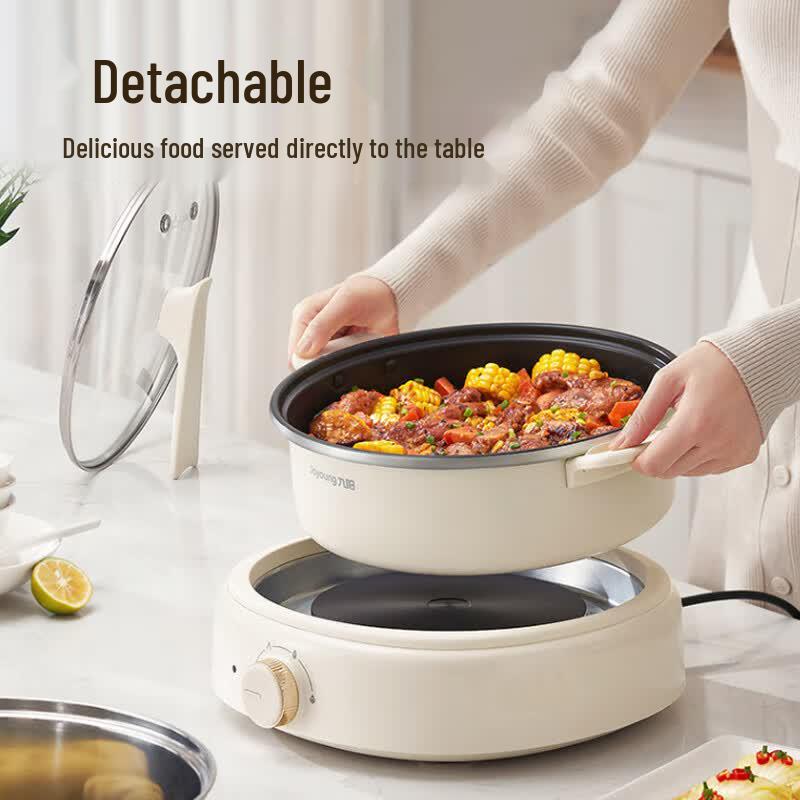 Joyoung 5L Multi-Functional Electric Hot Pot & Grill CN plug (adapter included)