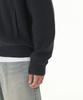 MUSINSA STANDARD Ribbed Knit Hooded Zip-Up [Iron Grey]