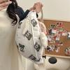Student Commuting Fashion Shoulder Messenger Women's Bag New Outdoor Sports Fanny Pack Trend Cute Printed Breast Bag