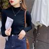 Sweaters Knitwear Pullover Women Autumn/Winter Half High Neck Versatile Foreigner Long Sleeve Sweater Pullover Female Top