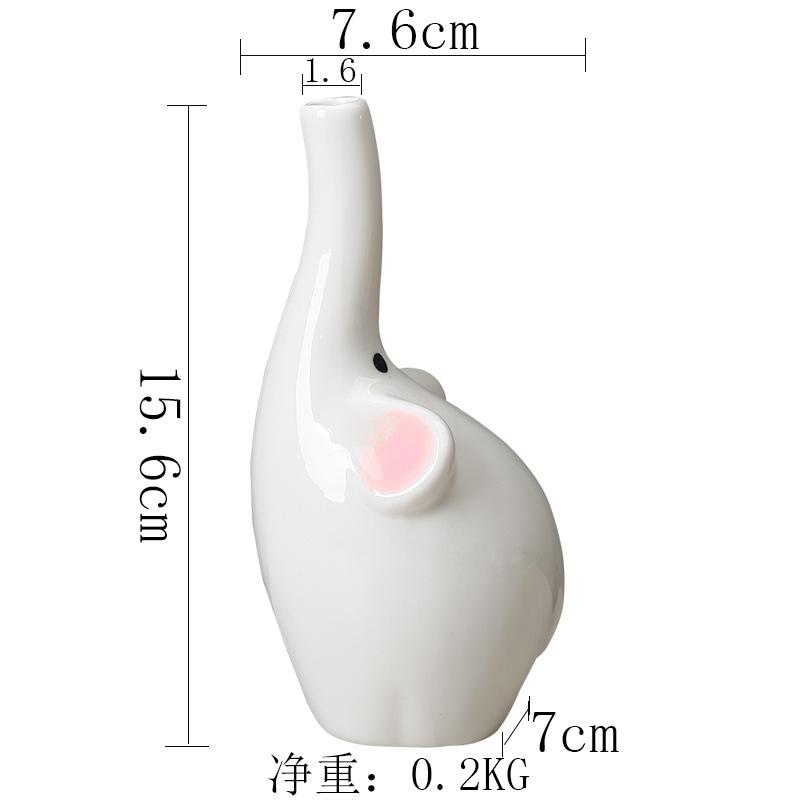 New Gardening Cartoon Animal Ceramic Vase Cute Indoor Creative Home Flower plants not included