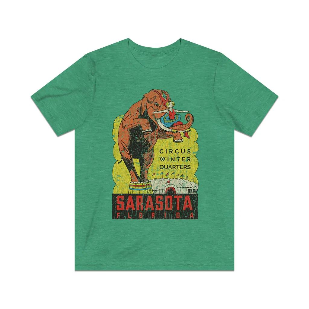 

Sarasota Circus Winter Quarters 1927 Vintage Men s T shirt 3XL