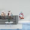 Thinker Resin Statue Figurine Cute Decorative Realistic Animal Sculpture Abstract Ornament Desktop