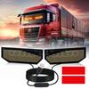 2PCS Devil Eyes Light Car Window Flexible LED Display Screen Matrix Pixel Panel Demon Dynamic Eye Light For Car Truck Windshield