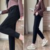 Autumn Winter Sweatpants Women High Waist Loose Harun Trousers Radish Casual Straight Pants Female