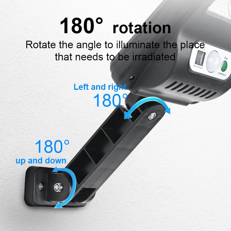 Powerful Solar Lamp Outdoor Lights Smart Sensor Lantern Solar Wall Light Waterproof Sunlight Remote Control Solar Light