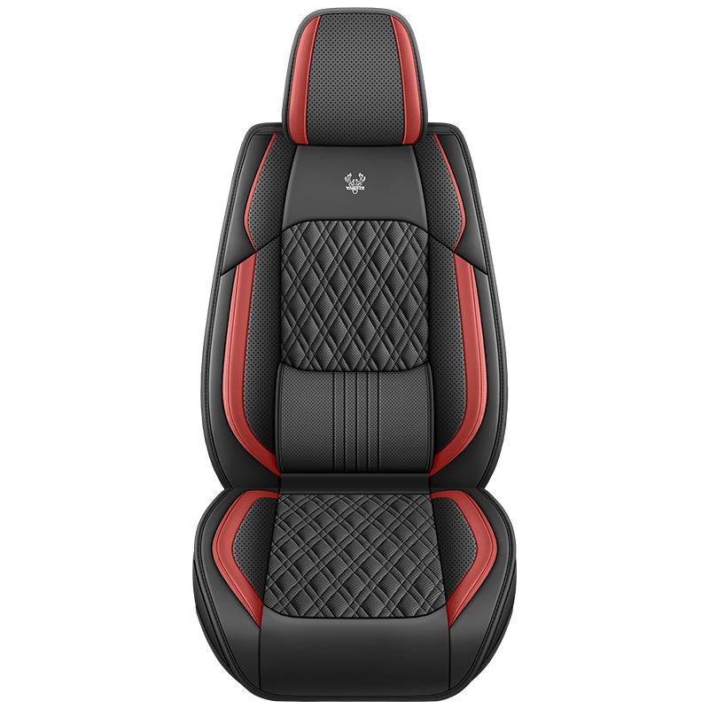 Potahy sedadel 1 ks Luxusní potahy sedadel z PU kůže Univerzální automobilový potah sedadla Vhodný pro většinu nákladních automobilů Sedanů a SUV Snadná instalace Prodyšný