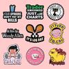 Unique Cartoon Character Duck And Chicken Leg Brooches Stylish Metal Accessories For Fashion Lovers