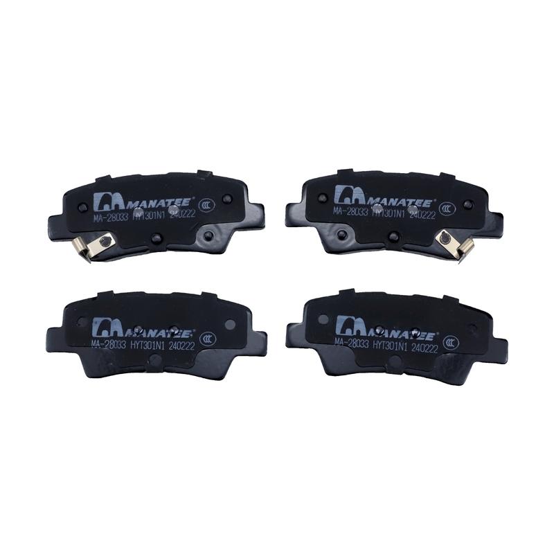 Rear Brake Pad Set For Hyundai Accent HC Elantra Sonata LA FESTA Kia Rio YB Carens RP Geely EC7 Emgrand GS Spare Parts Ceramics
