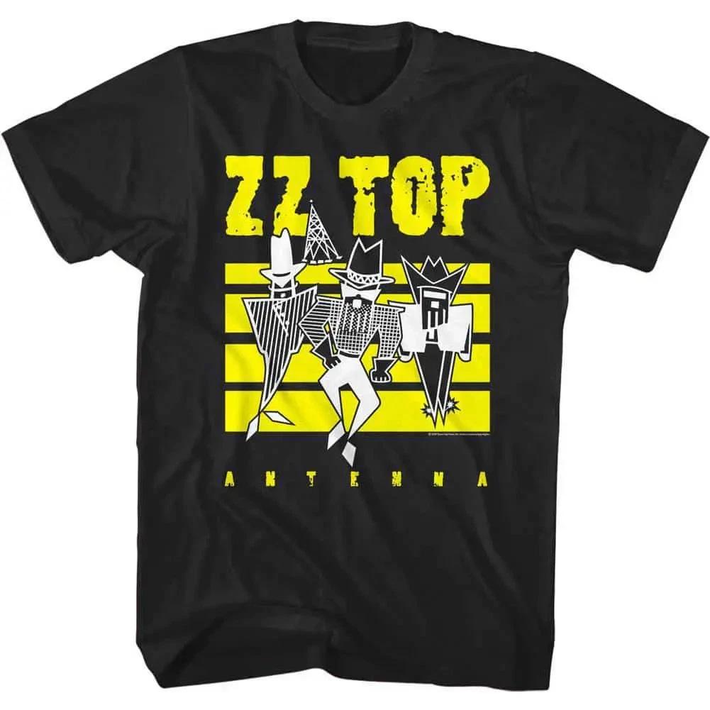 ZZ Top Antenna Abstract Men s T Shirt 4XL