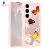 Applicable to Samsung S26/25plus mobile phone case matte S24Ultra skin wavy anti-drop s23 protective case