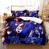 Anime Bluelock Football Junior Japanese Cartoon Bedding Set Duvet Cover With Pillow Cover Bedroom Decoration Bed Set Queen Size