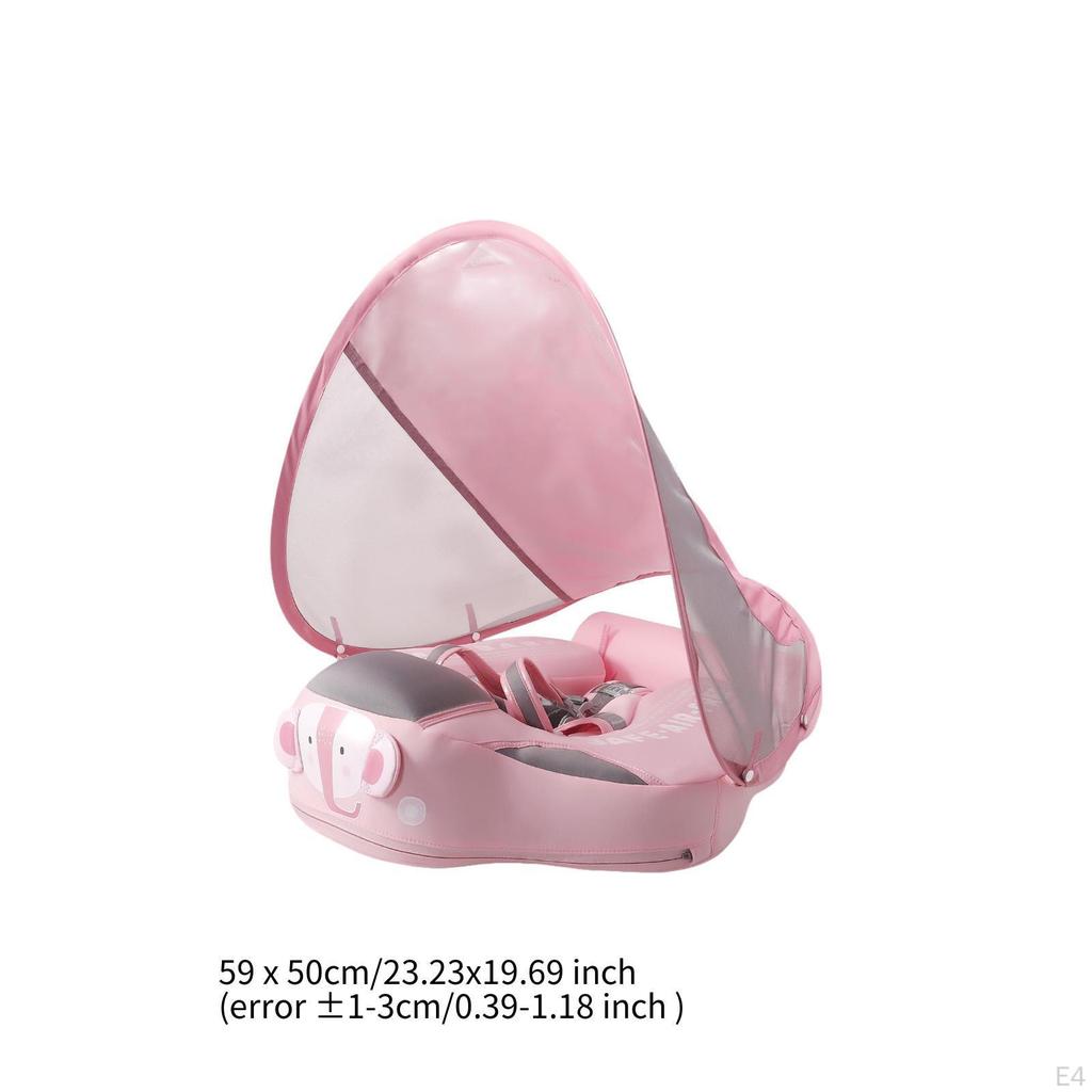 Baby Swim Float Non Inflatable Kids Swimming Ring Infant Pool Blue