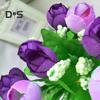 Display Stand Stars Bract Convenient Floral Decor Muti Colors Artificial Flowers Rose