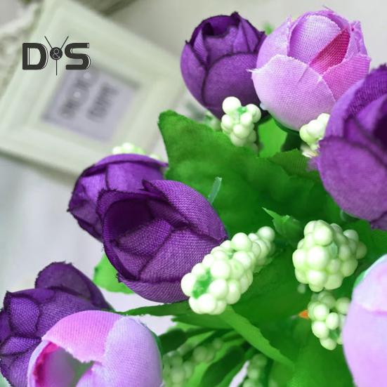 Display Stand Stars Bract Convenient Floral Decor Muti Colors Artificial Flowers Rose