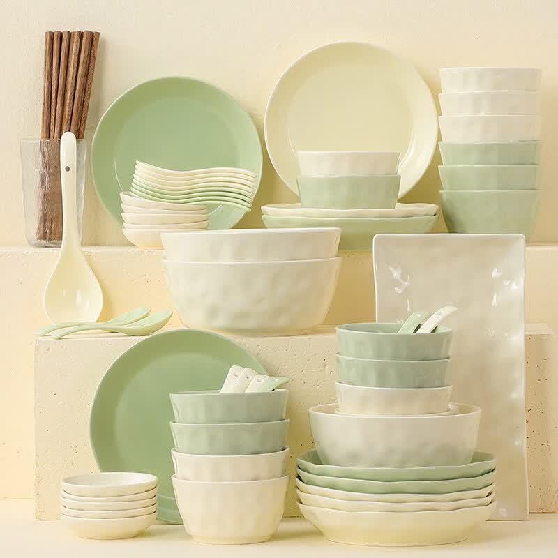 Naijiang Cream Style Ceramic Dinnerware Set