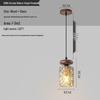 Chinese Retro Bedroom and Hallway Pendant Light