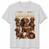 Dachshund Dog Unisexs Unisexs T Shirt Vintage 90s Retro Sausage Dog Pet Unisex Tee