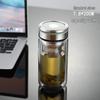 Chic Double-Layer Glass Tea Cup