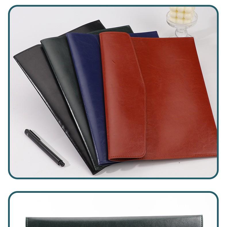 A4 Imitation Leather Waterproof Business File Bag & Receipt Folder