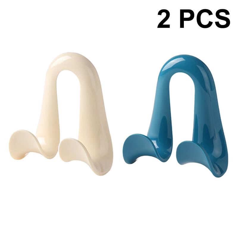 3/2/1Pcs Bag Hanger Hook Double Hooks Space-Saving Clothes Hats Scarf Handbag Storage Rack Wardrobe Backpack Hook