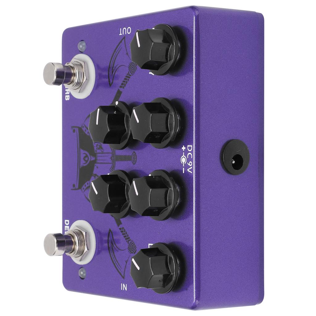 Guitar Effect Pedal Reverb Digital Delay 2 In 1 True Bypass Single Instrument Accessory CP?80