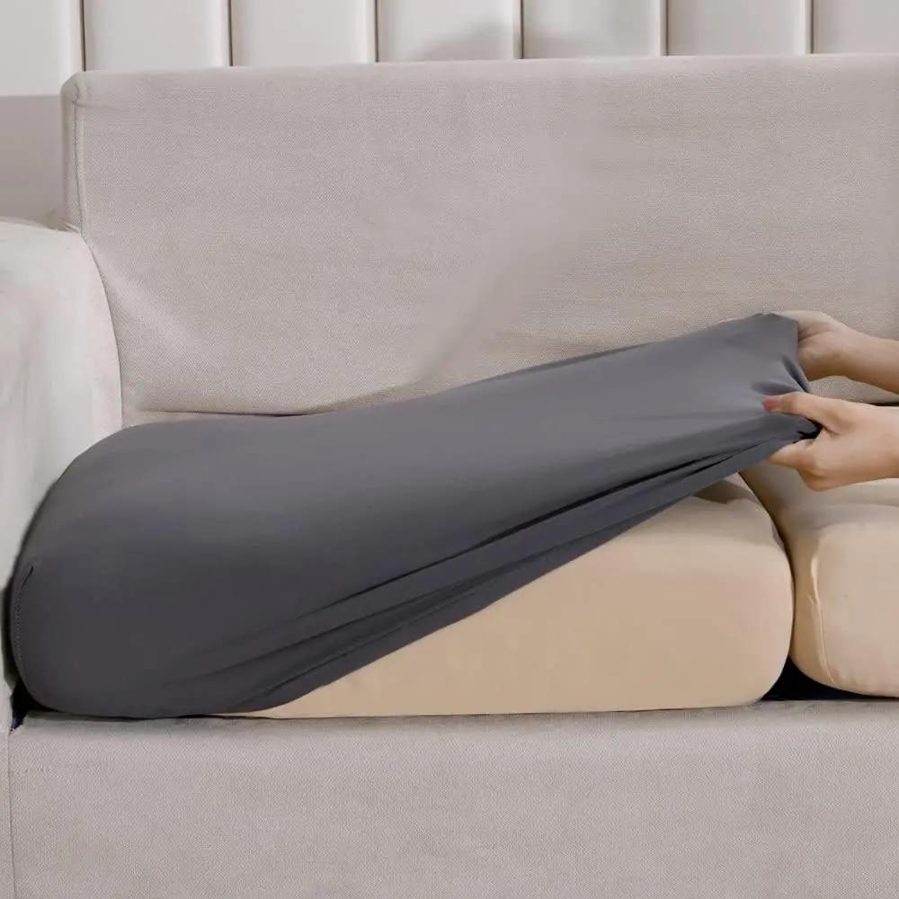1/3/6 pezzi Impermeabile Cuscino Seduta Sedia Divano Fodere Copricuscino Elasticizzato Protezione Mobili per Bambini, Animali Domestici
