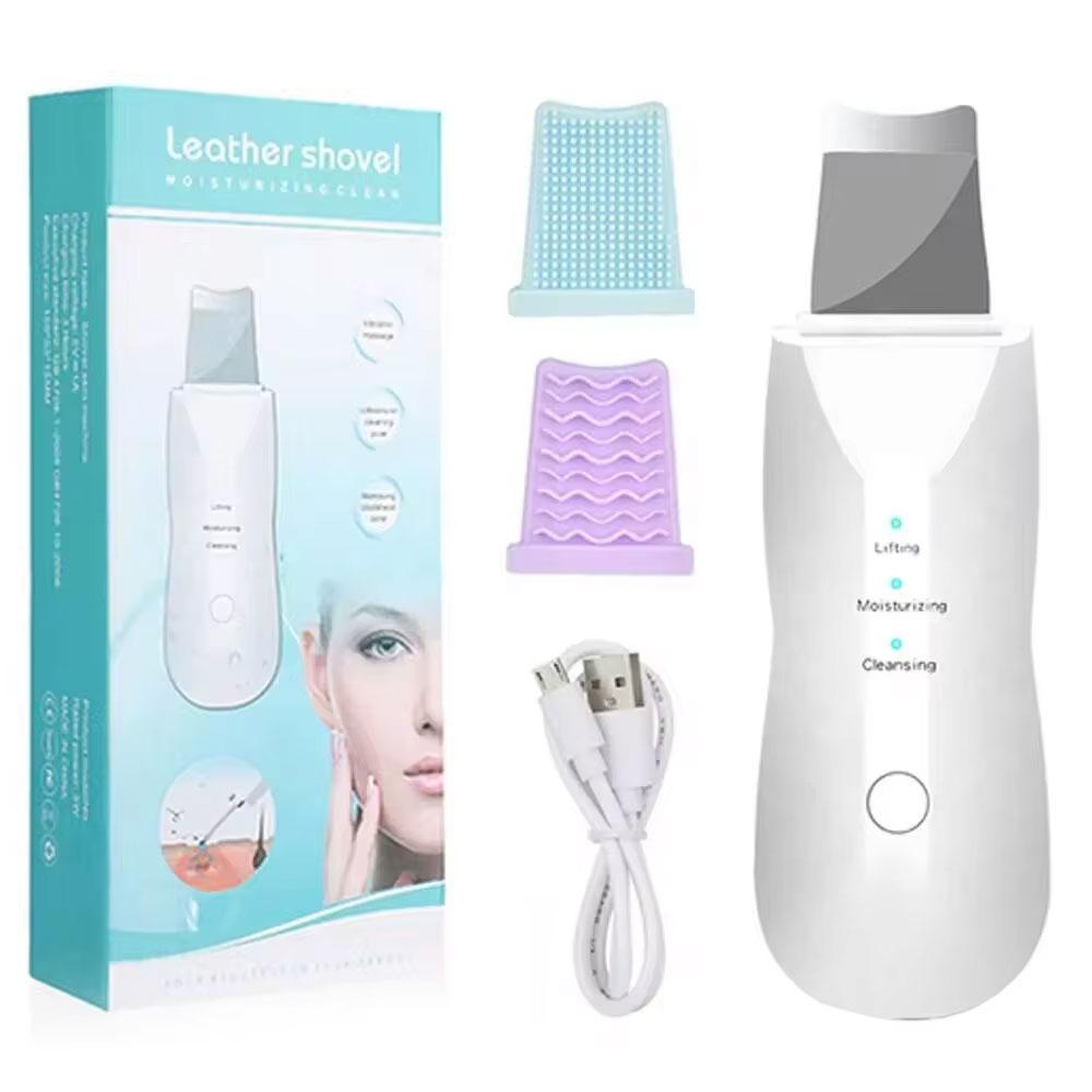 Facial Skin Scrubber Špachtle na obličej Exfoliátor Hloubkový čisticí nástroj Odstraňovač černých teček Čistič pórů Špachtle na tělo Skin Skin Care Tool