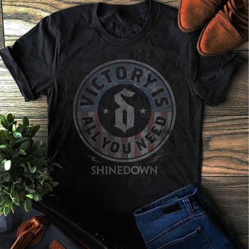 Shinedown T-Shirt, Victory Is All You Need Shirt, The Revolution s Live Tour 202 Unisex T-Shirt XXXXL