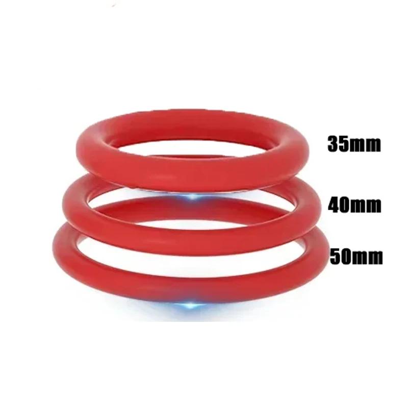 3pcs Silicone Penis Ring Ejaculation Delay Cock Rings Dick Erection Cockring Male Chastity Adult Sex Toys for Men