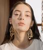 Signature Silver Pearl Drop Earrings / Gold