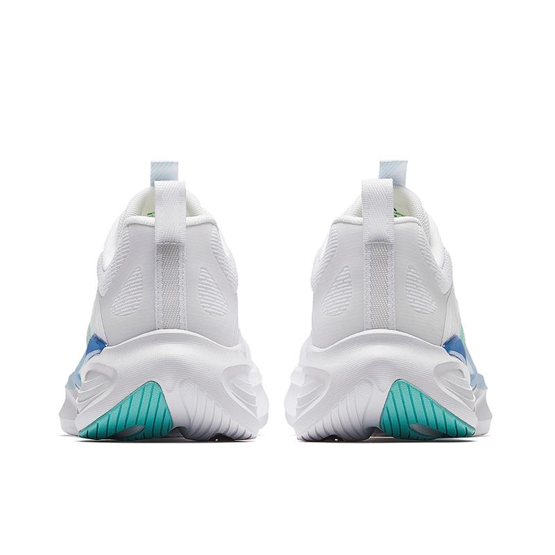 Anta Lingyun Comfortable Versatile Simple Non-Slip Breathable Low-Top Casual Running Shoes Men sneaker White Blue 912525502-2