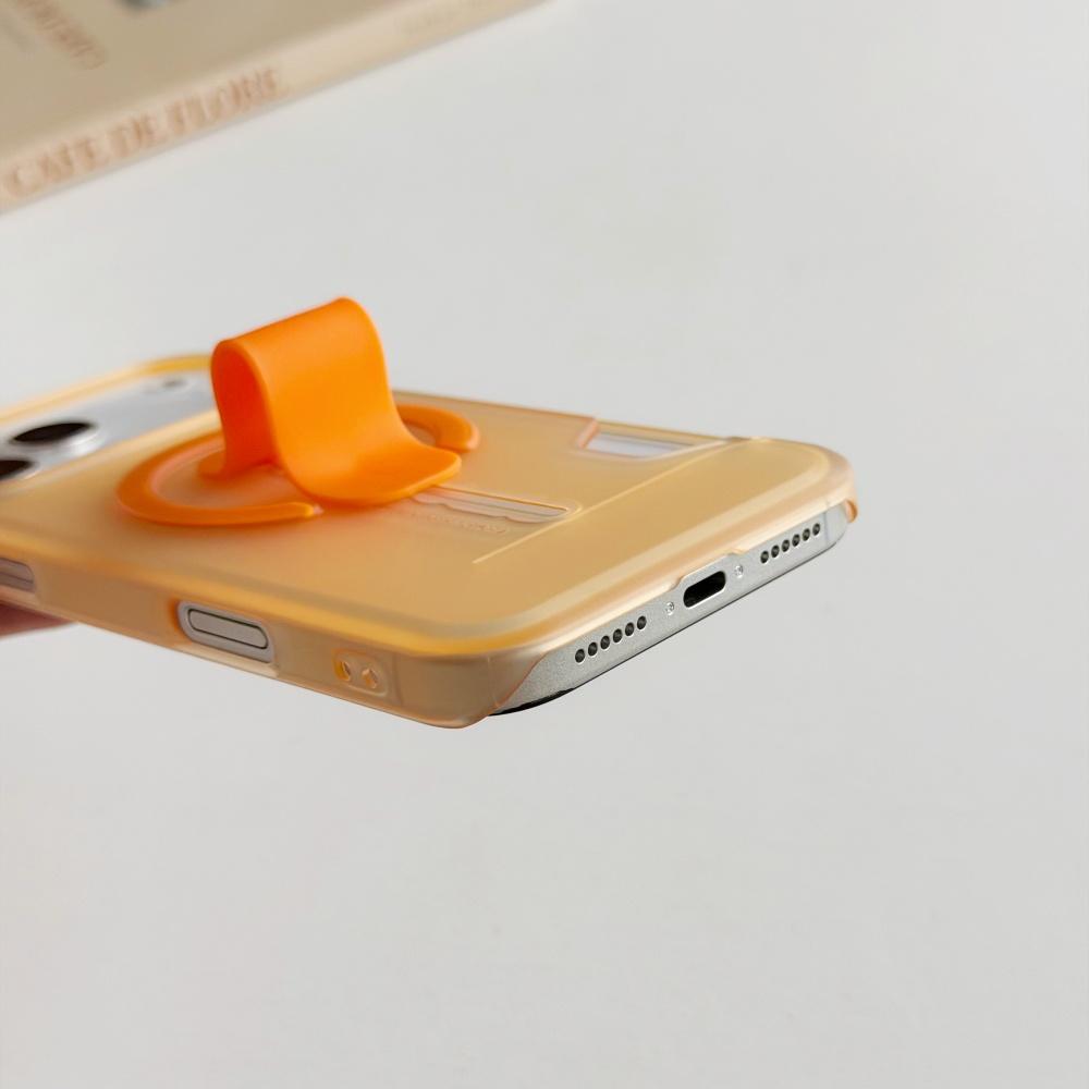 Ultra Thin Hard PC Card Holder Clear Bracket Grip Magneti Case For iPhone 17 16 15 14 13 Pro Max For Magsafe Charge Cover