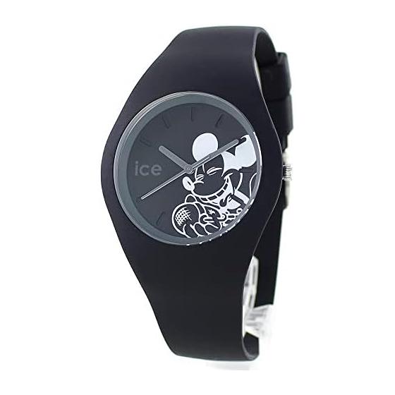 [Ice-watch] Ice Watch Men s Women s Disney Collaboration Black Mickey 014768 [Parallel Import]