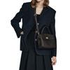 Leather Women's Bag, Fashionable Small Square Bag, Women's Top Leather Handbag, Single-shoulder Leather Crossbody Bag