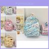 Adorable Cartoon Nylon Children's Backpack With Breathable Lightweight Design For School