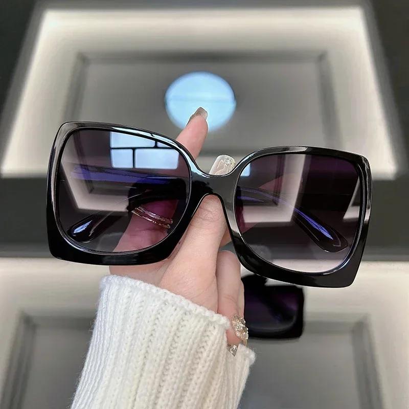 Retro Klassische Eckige Sonnenbrille Für Damen Herren Stilvoll Minimalistisch Damen Herren Modebrille