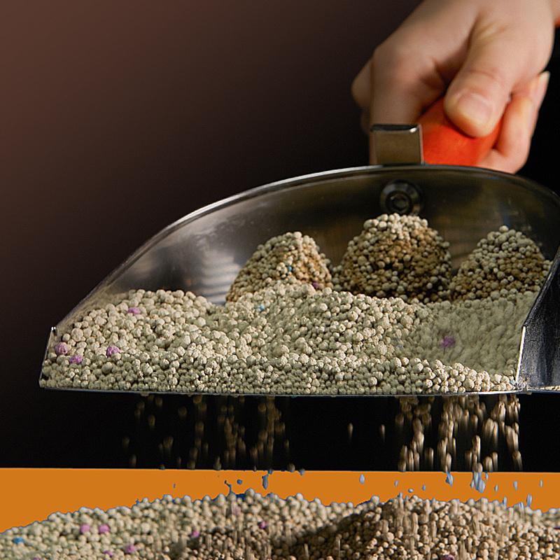 Booteely Edelstahl Katzenstreuschaufel Langer Griff Katzenstreuschaufel Tragbarer Kätzchenabfallheber für Katzen Kätzchen Haustierbedarf