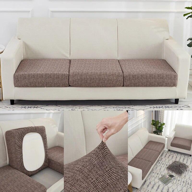 String Printed Sofa Seat Cover Sofa Slipcovers  Soft Stretch Elastic Funiture Protector For Pets
