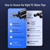 Mandeli Black PE Hot Melt Water Supply Pipe