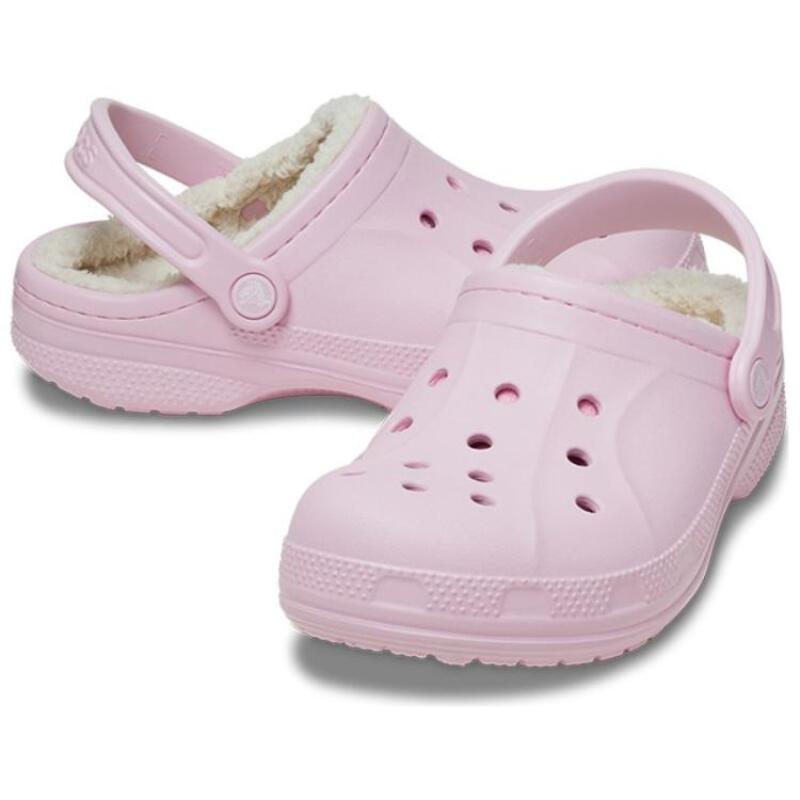 Crocs Laren Stylish and Comfortable Hole Shoes Unisex Pink