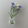 10 Pcs Mini Vase Magnets for Fridge Cute Tiny Magnetic Glass Vases Refrigerator Accessories Funny Plant Pot with Flowers for Locker Office Decoration