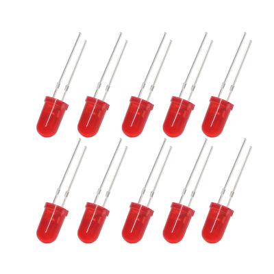 50 SZT. Diod LED 5MM Super Jasne Wielokolorowe Komponenty Elektroniczne Lampy Białe/Czerwone/Żółte/Zielone/Niebieskie Diody Emitujące Światło